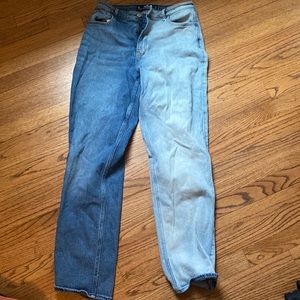 Hollister two toned jeans (9L)